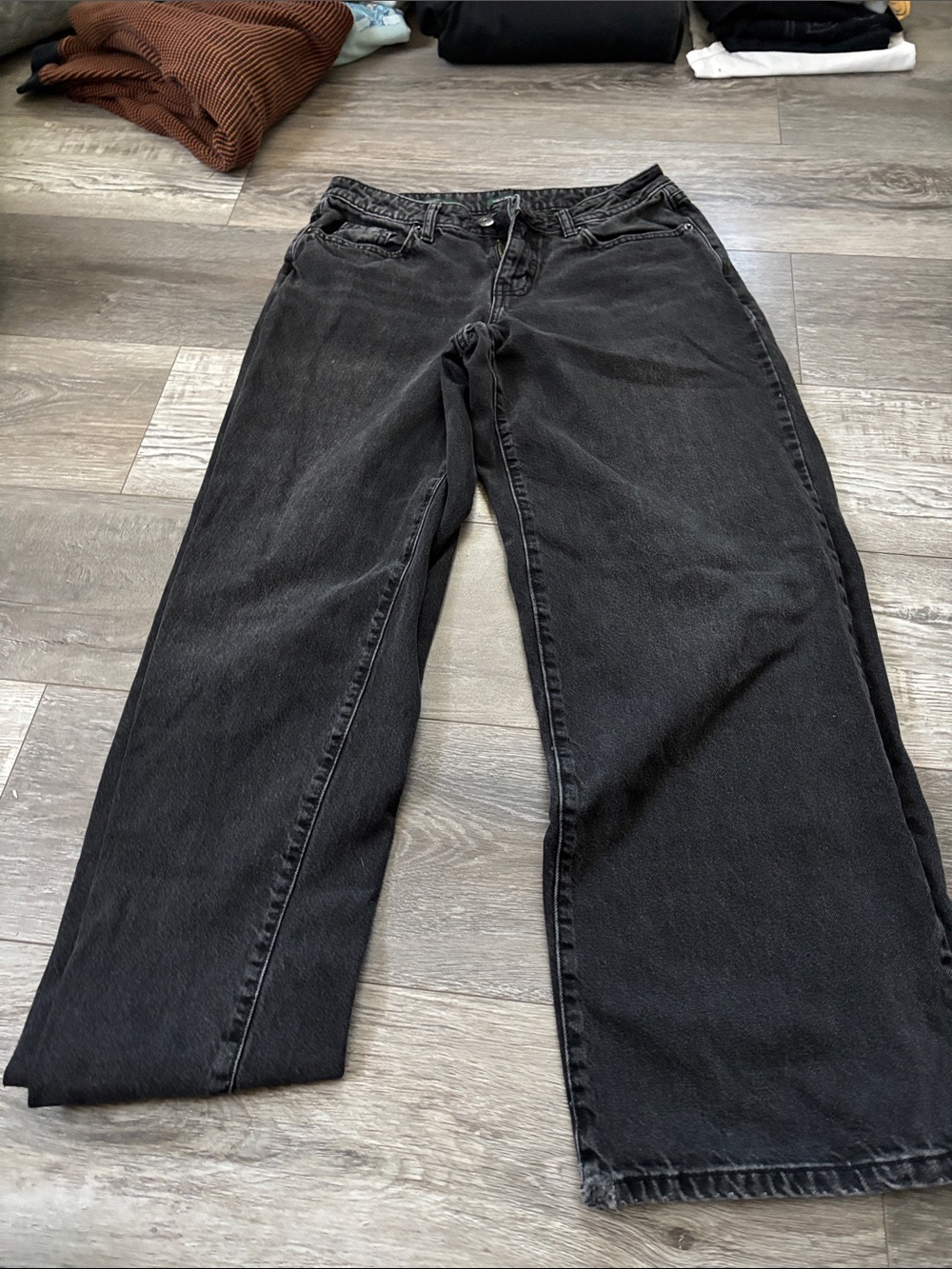 wild fable Black Bootcut Jeans